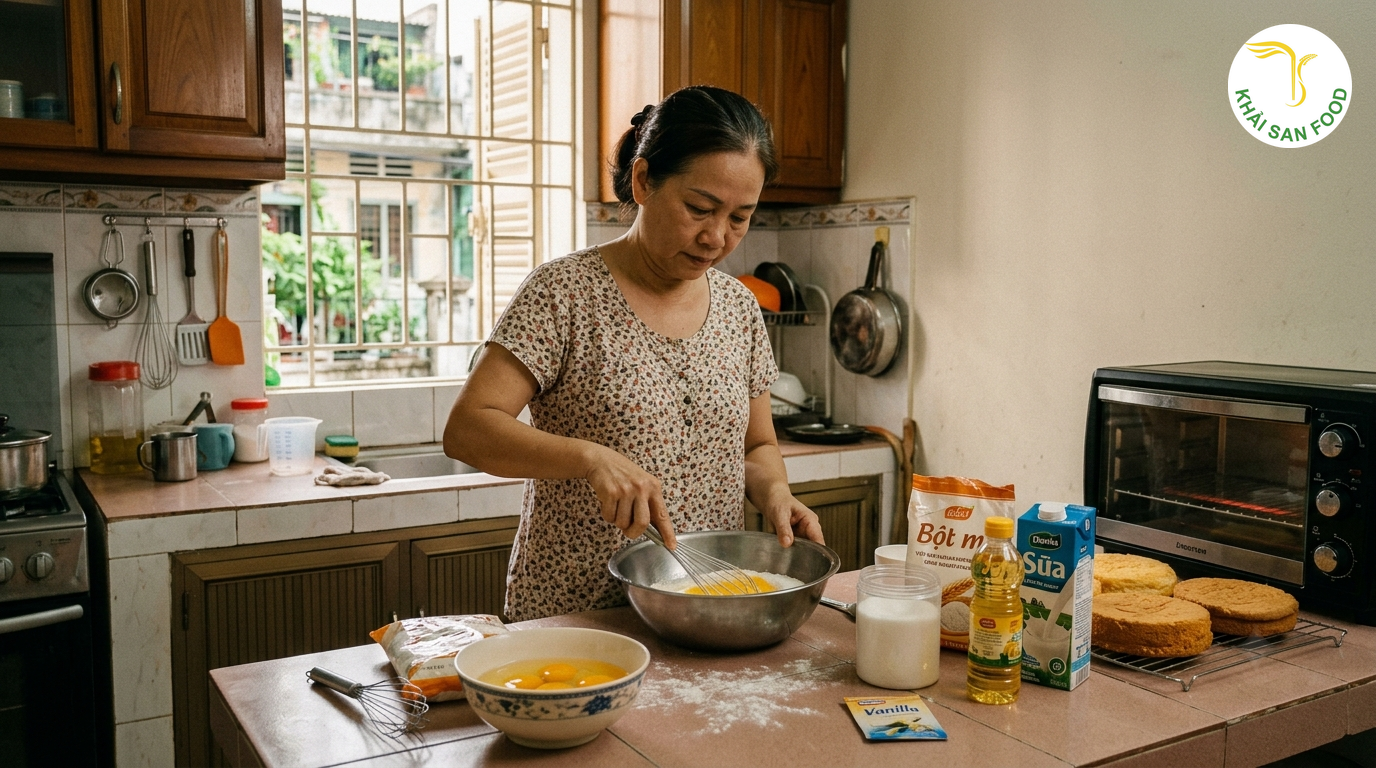 Bánh Bông Lan Bao Nhiêu Calo - Thành phần dinh dưỡng của bánh bông lan và những yếu tố ảnh hưởng đến lượng calo - Khải San Food
