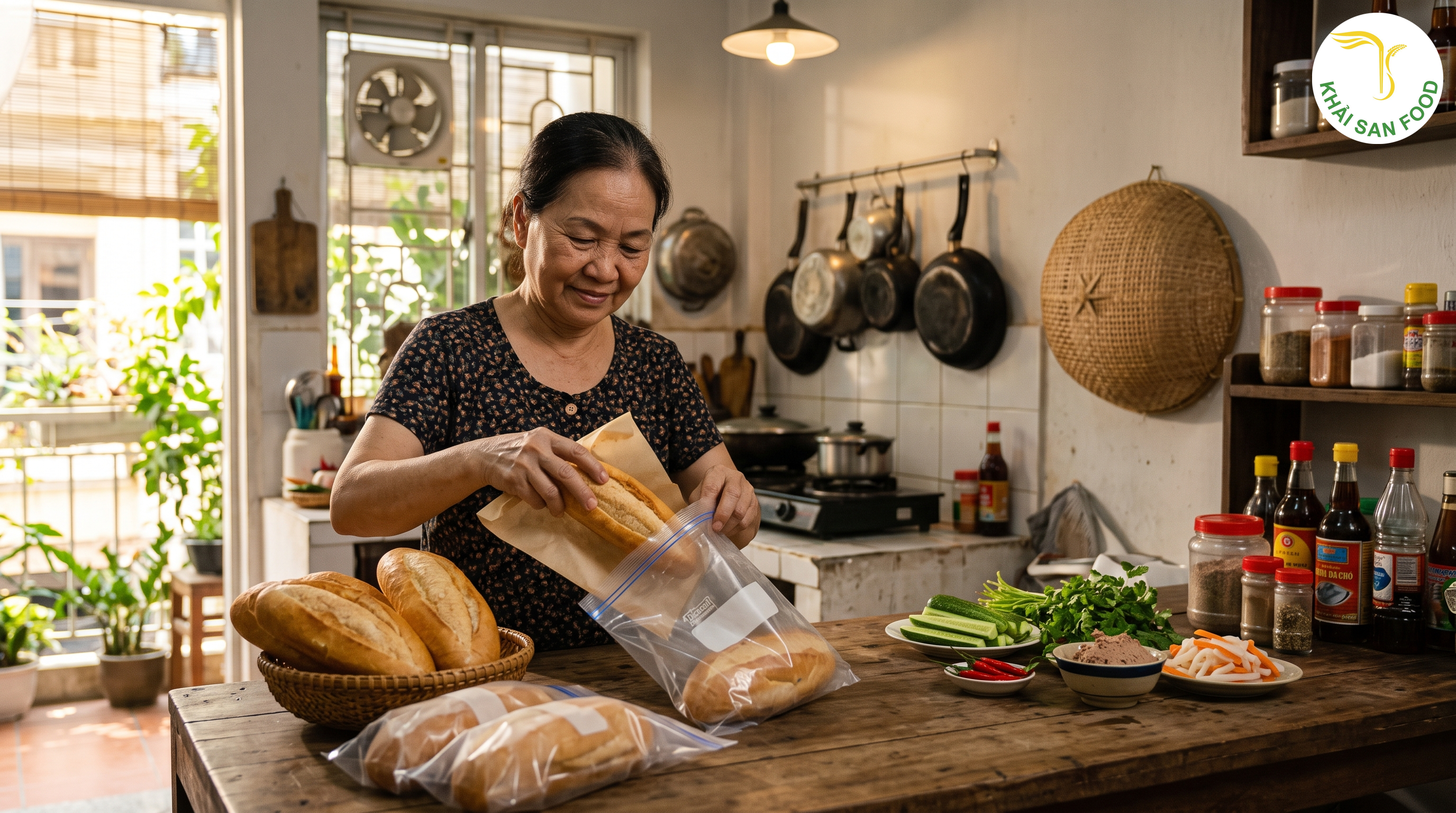 Bánh Mì Sandwich Bao Nhiêu Calo - Cách Bảo Quản Bánh Mì Tươi Mềm Ngon Đúng Cách, Giữ Hương Vị Lâu Hơn - Khải San Food