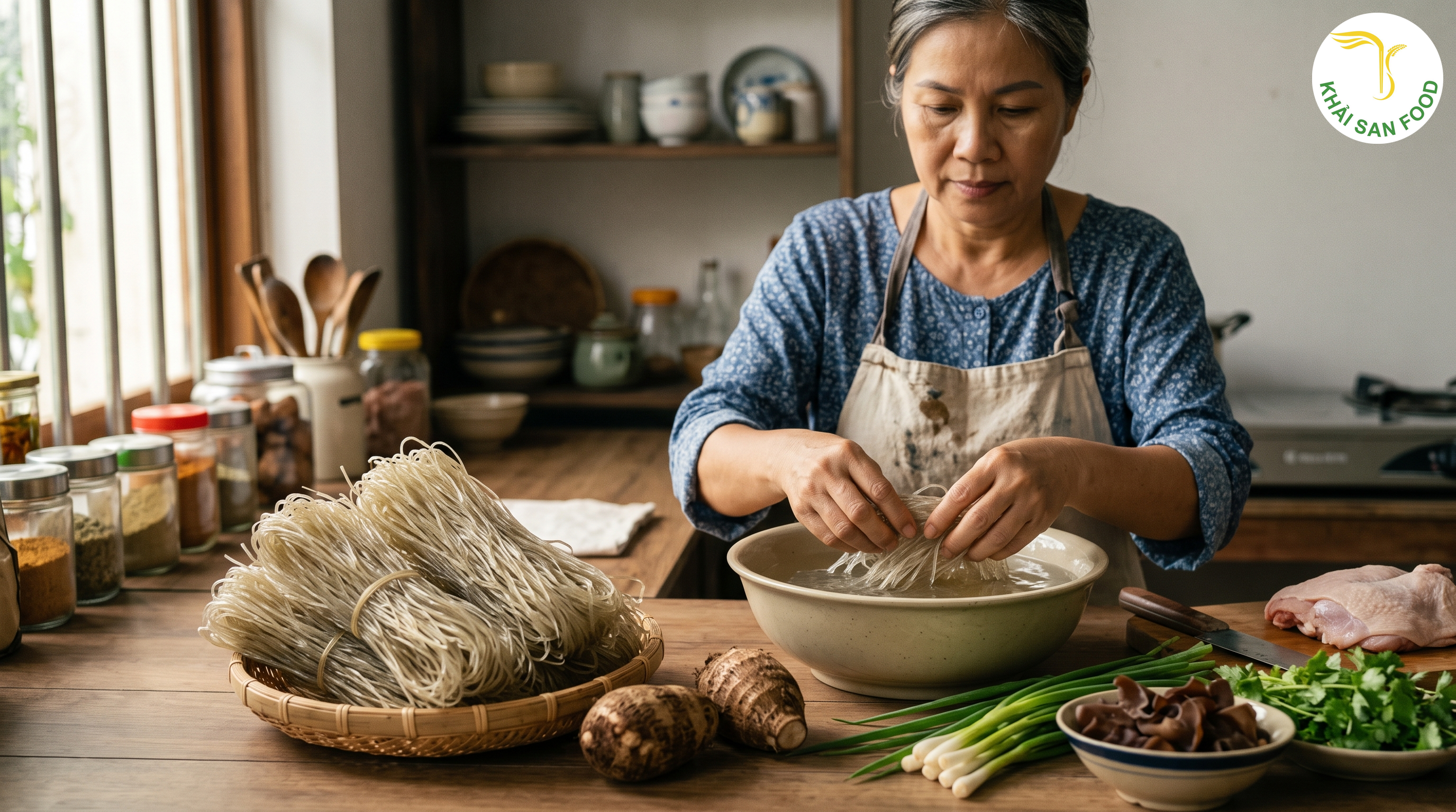 Miến Dong Làm Từ Gì - Miến dong làm từ gì? Thành phần, đặc điểm và cách chọn mua chuẩn cho gia đình - Khải San Food