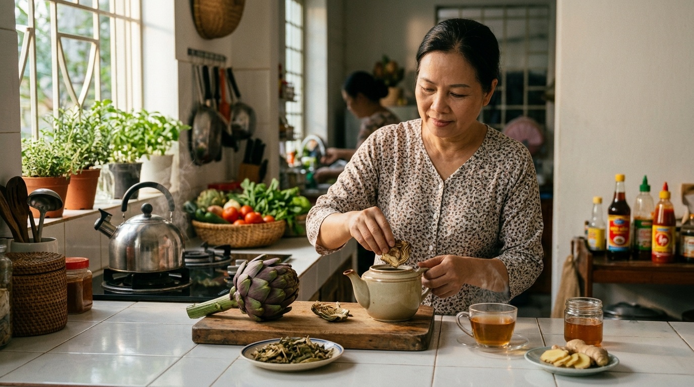 Uống Trà Atiso Mỗi Ngày Có Tốt Không - Cách uống trà atiso đúng cách để phát huy hiệu quả thanh nhiệt - Khải San Food