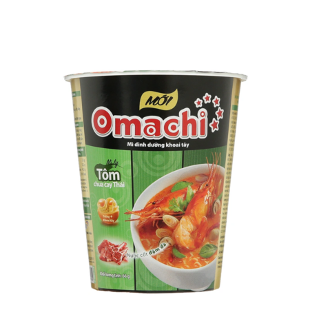 Mì DD Khoai Tây Omachi Hương Vị Lẩu Tôm Càng 67g
