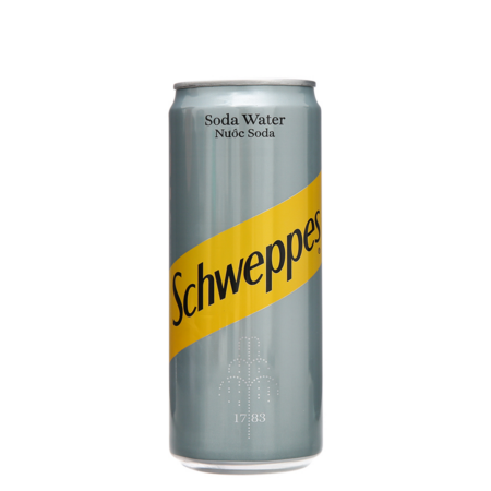 Nước Schweppes Soda Lon 320Ml