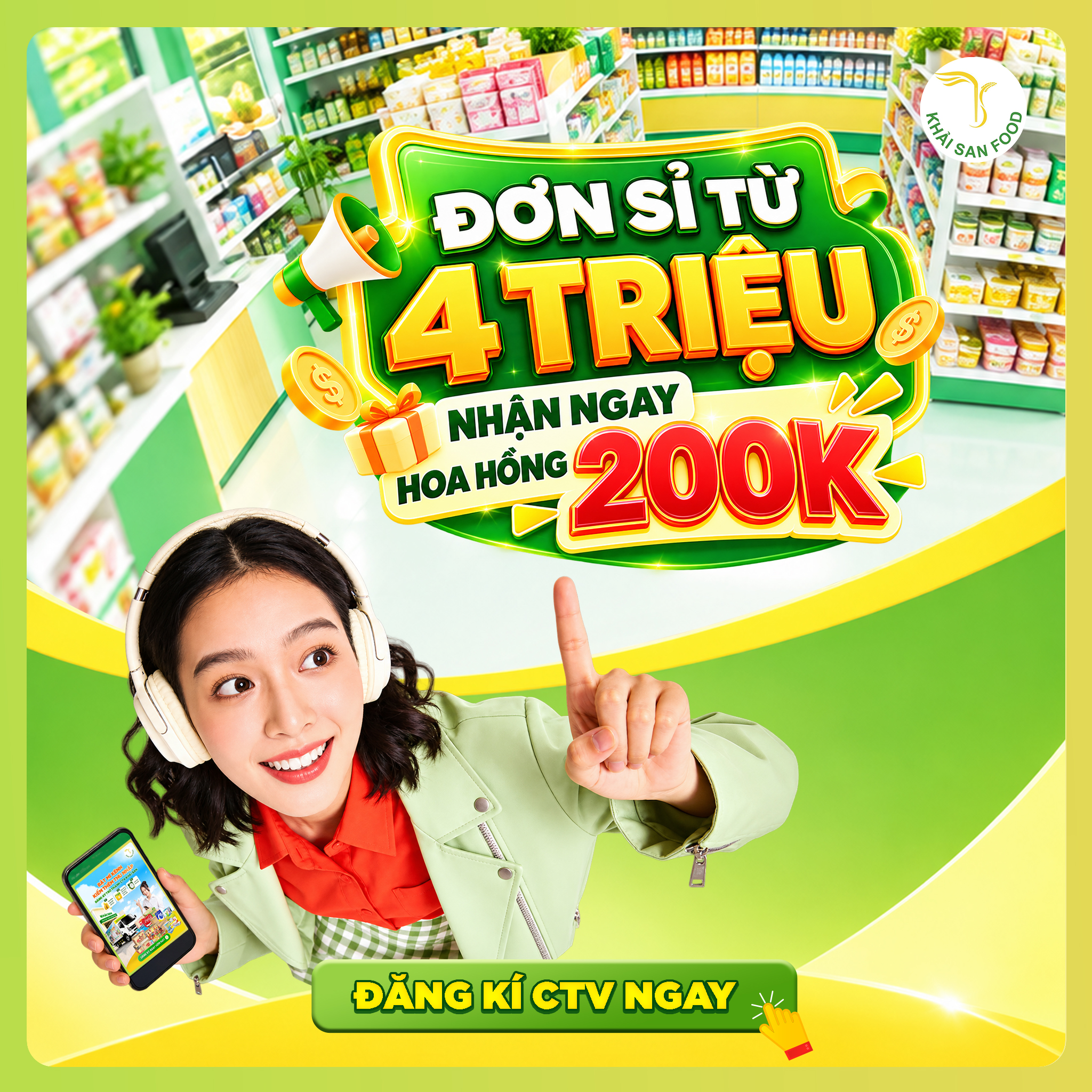 Đơn sỉ từ 4 triệu - Nhận ngay hoa hồng 200k