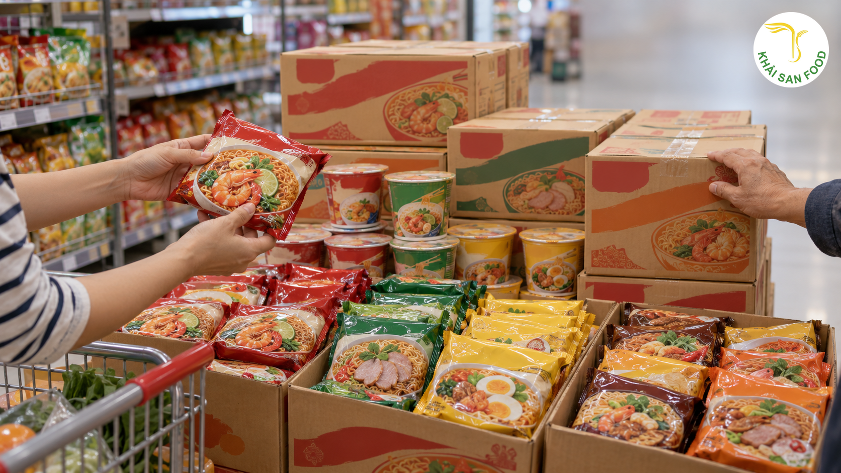 Giá 1 Thùng Mì Hảo Hảo - Các Loại Mì Hảo Hảo Đóng Thùng Phổ Biến Và Kinh Nghiệm Chọn Mua - Khải San Food