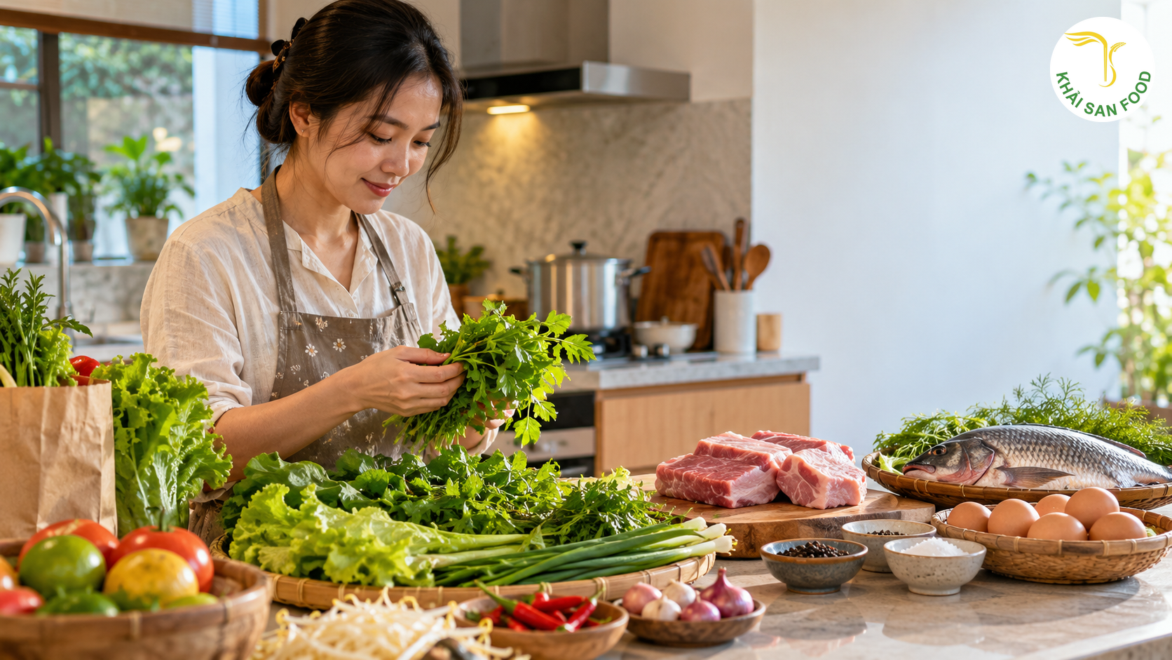 Quà Tết Cho Bố Mẹ - Kinh Nghiệm Chọn Mua Thực Phẩm Sạch Tiện Lợi Tại Khải San Food - Khải San Food