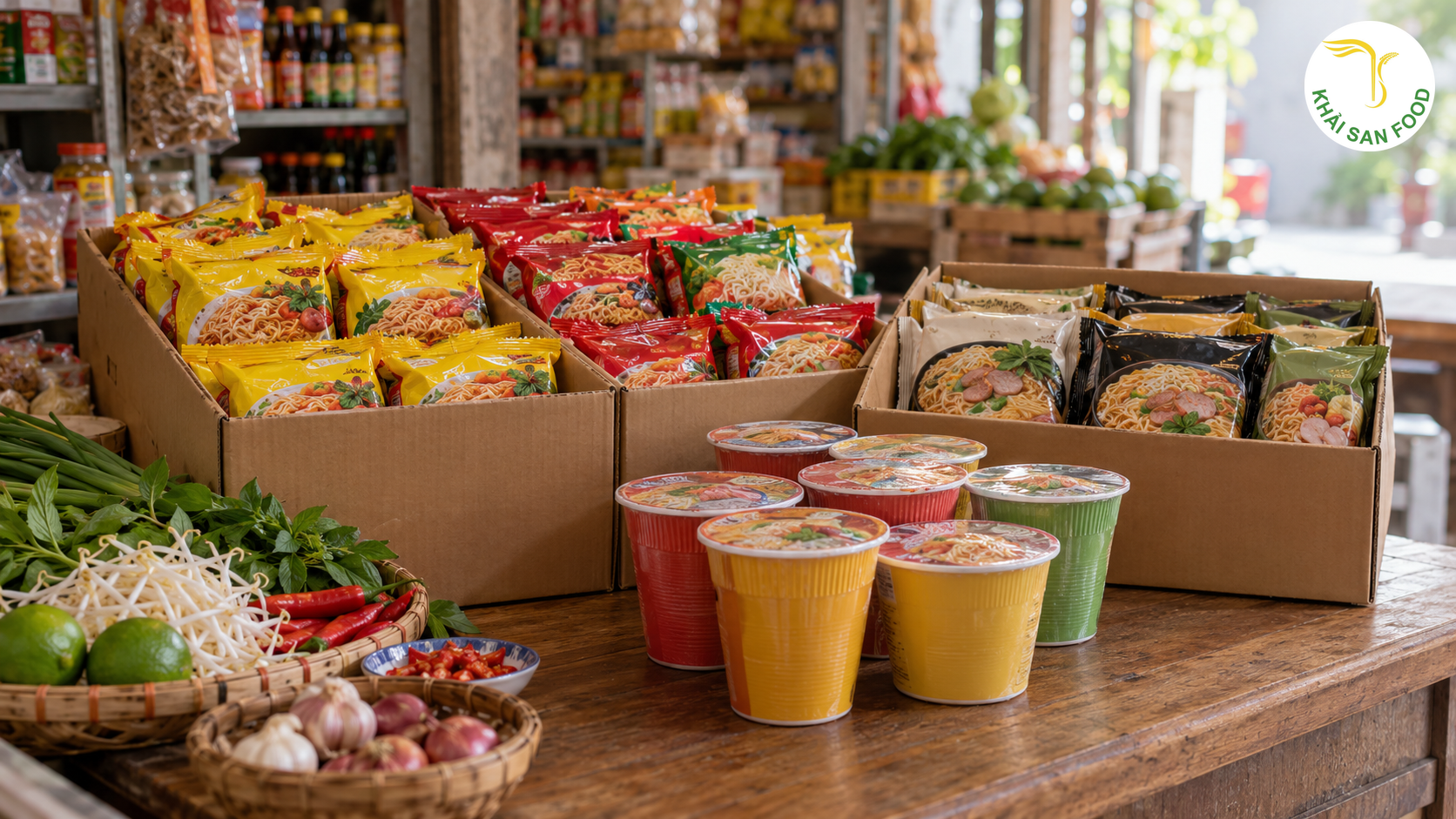Giá 1 Thùng Mì Hảo Hảo - So Sánh Giá Thùng Mì Hảo Hảo, Giá Thùng Mì Omachi Và Mì Ly Theo Thùng - Khải San Food