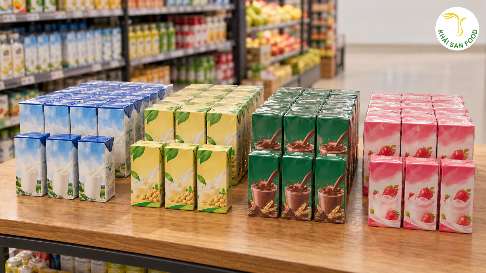 Giá Sữa Th True Milk 180ml - So Sánh Giá Thùng Sữa TH True Milk Với Fami, Milo Và YoMost - Khải San Food