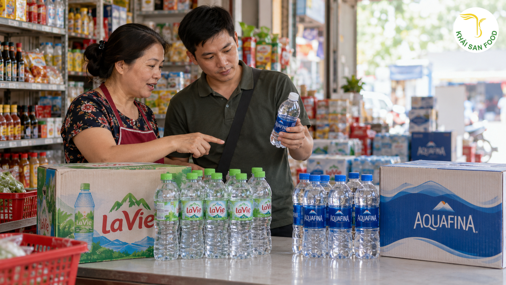 Giá Thùng Nước Lavie 500ml - So sánh nước La Vie 500ml và Aquafina để lựa chọn thùng nước phù hợp nhu cầu và chi phí