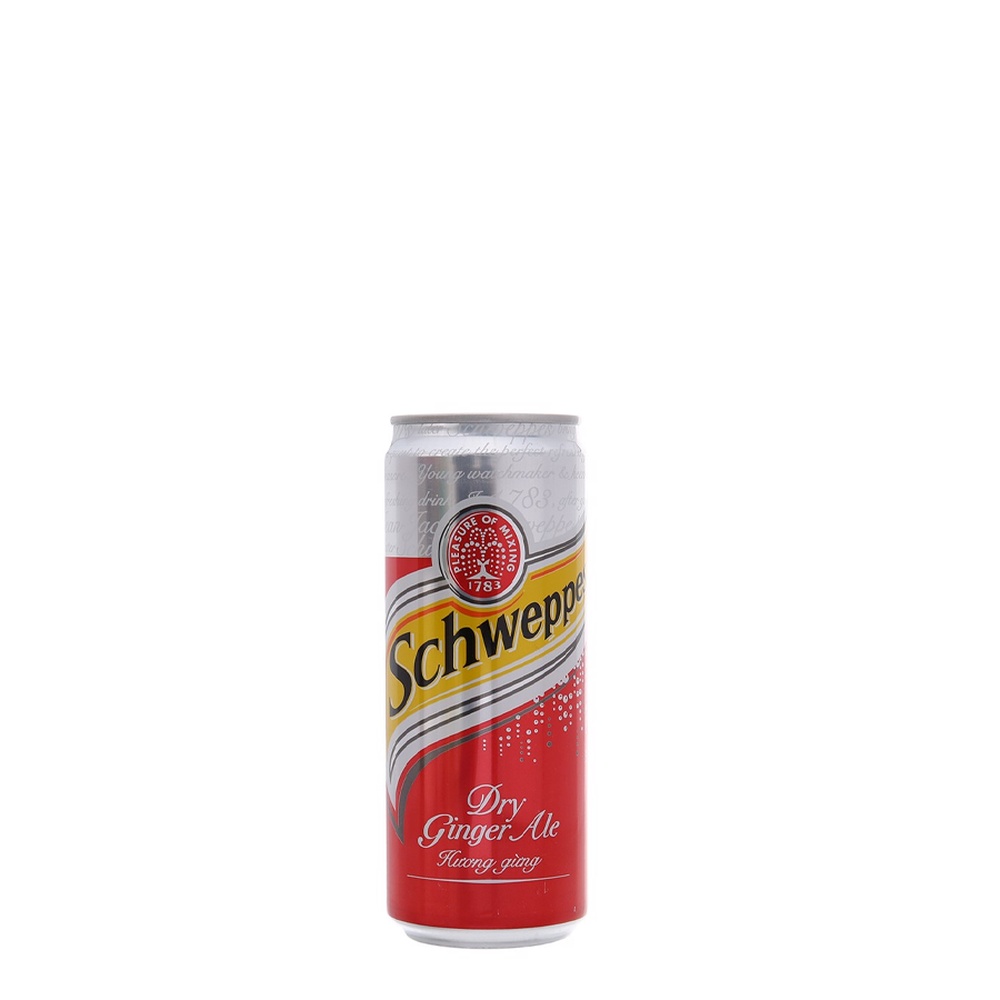 Nước Schweppes Ginger Ale Lon 320ml