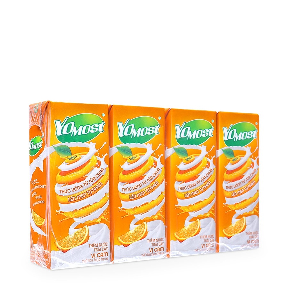 Sữa Chua Uống Yomost Cam 170ml