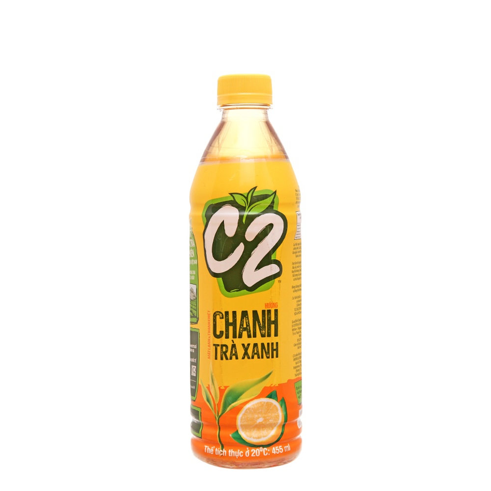 Trà C2 Hương Chanh 455ml